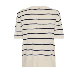 MMFinlo paper ss knit ecru