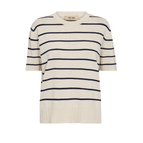 MMFinlo paper ss knit ecru