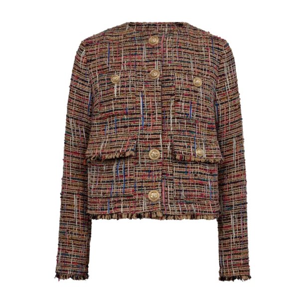MMFlora tex jacket garnet 