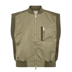 MMJovo neola waistcoat olive night 