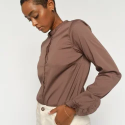 MMMattie shirt coffee quartz 