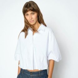 MMMaxime nylah shirt bright white