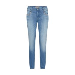MMNaomi salute emb. jeans mid blue 