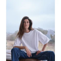 MMNatalie o-ss boxy tee white