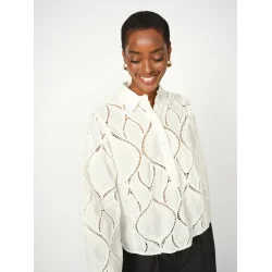 MMNolin caminno shirt ecru 