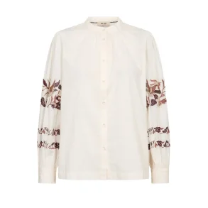 MMNotto embroid shirt ecru 