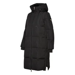 MMNova square down coat slate black