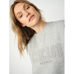 MMRenzi o-ls sweatshirt grey mel