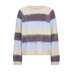 MMSuvi stripe knit sweet grape