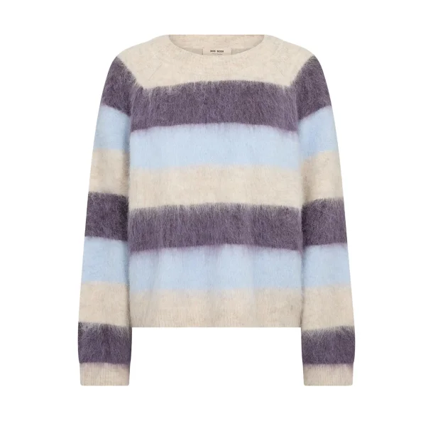 MMSuvi stripe knit sweet grape