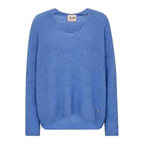 MMThora v-neck knit ultramarine 
