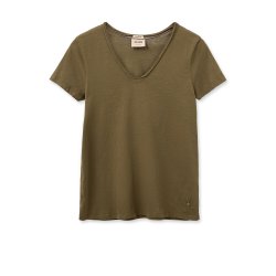 MMTulli v-ss basic tee burnt olive 