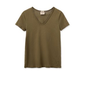 MMTulli v-ss basic tee burnt olive 