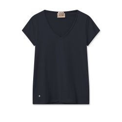 MMTulli v-ss basic tee salute navy