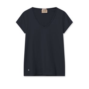 MMTulli v-ss basic tee salute navy