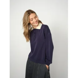 MMVada polo sweatshirt maritime blu