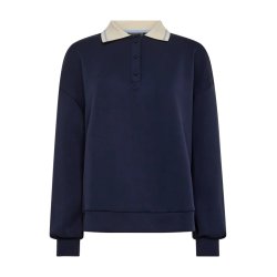 MMVada polo sweatshirt maritime blu