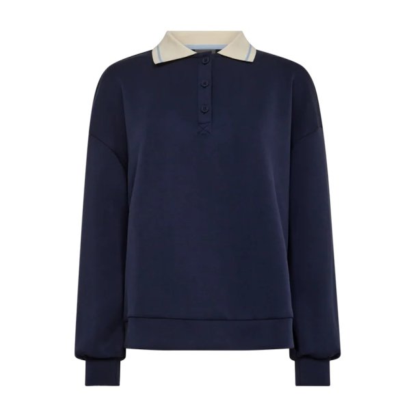 MMVada polo sweatshirt maritime blu