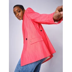 MMWanda penn blazer chinese red 