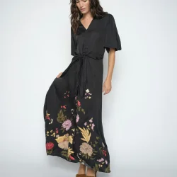 MMWandi flowwi dress black