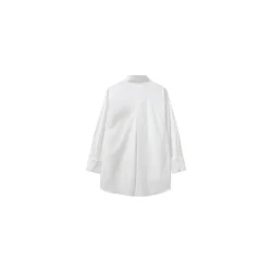 MMWinola cotton twil shirt white