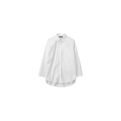 MMWinola cotton twil shirt white
