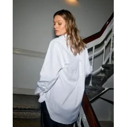 MMWinola cotton twil shirt white