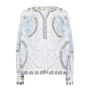 MMWylde orchid blouse brunnera blue