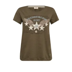 MMZibba o-ss tee olive night 