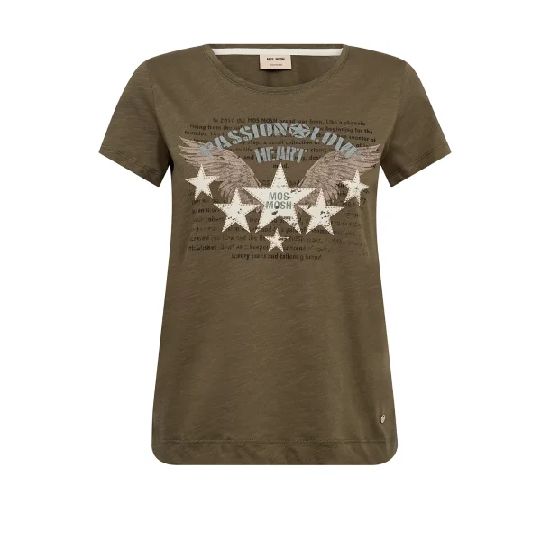 MMZibba o-ss tee olive night 