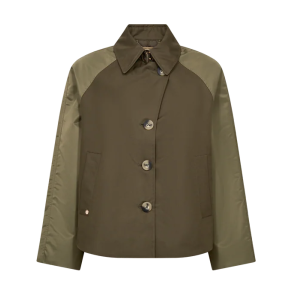 MMZyla neola trenchcoat olive night