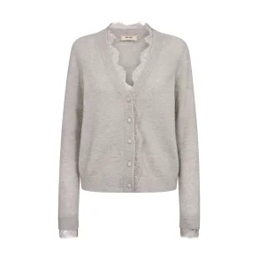MMhelmi lace knit cardigan mourning
