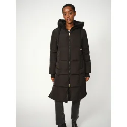 MMnova square down coat black 
