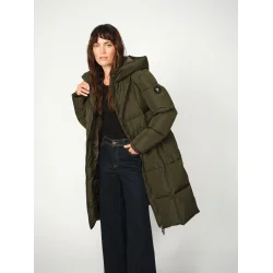 MMNova square down coat rosin