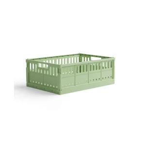 Made crate maxi spring green