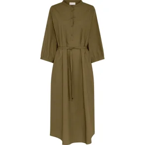 Madrid dress military olive  