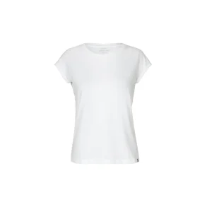 Organic jersey teasy tee white