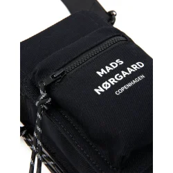 Recy cotton heather bag black 