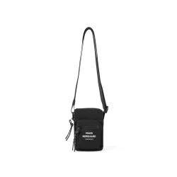 Recy cotton heather bag black 