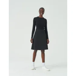 Recycled sportina stelly skirt sort