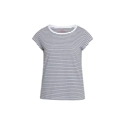 Organic jersey teasy tee white/blac