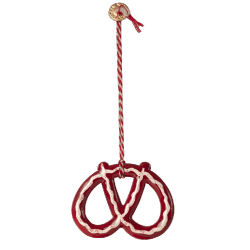 Metal ornament kringle 14-1502-00