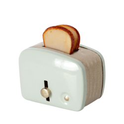 Miniature toaster & bread 11-1108