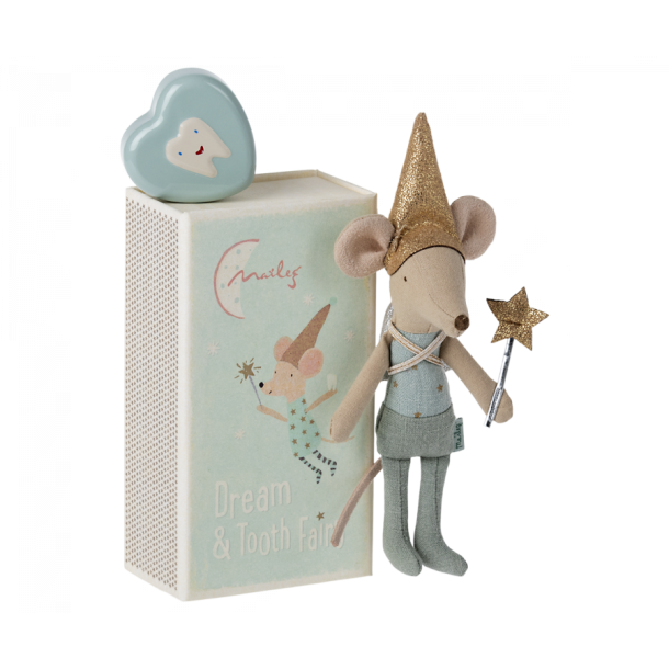Tooth fairy mouse blue 16-1739-02