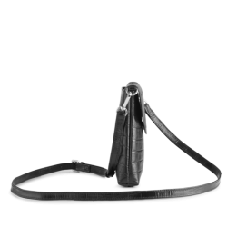 CarlyMBg Mobile Bag Croc Black