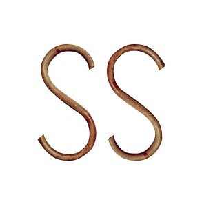 Maxi s-krog st m. 2 stk. lacak