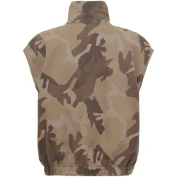 Mdcsilver vest beige camo