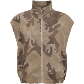Mdcsilver vest beige camo