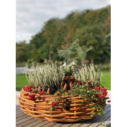 Mega rund rattanbowle