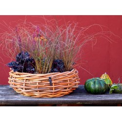 Mega rund rattanbowle